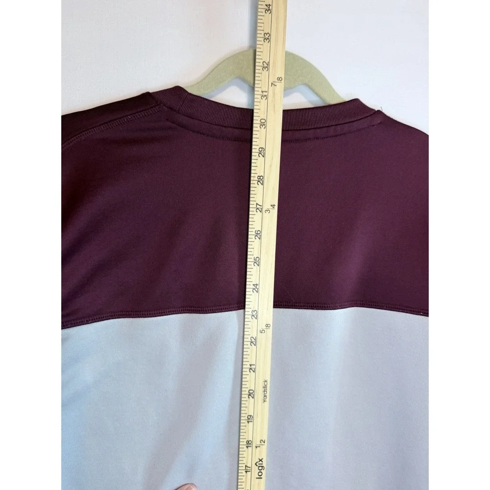 ADIDAS Climalite Licensed TEXAS A&M Colorblock Stretch Knit Shirt ADULT XL